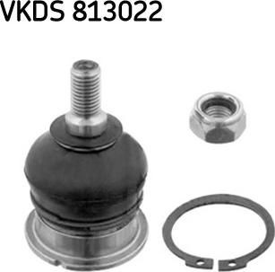 SKF VKDS 813022 - Шаровая опора, несущий / направляющий шарнир autospares.lv