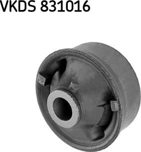 SKF VKDS 831016 - Сайлентблок, рычаг подвески колеса autospares.lv