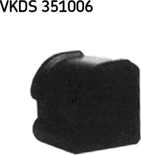 SKF VKDS 351006 - Втулка стабилизатора autospares.lv