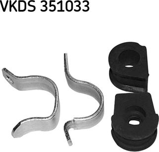SKF VKDS 351033 - Втулка стабилизатора autospares.lv