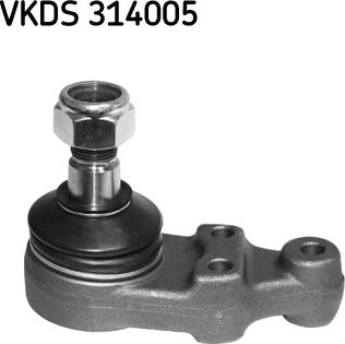 SKF VKDS 314005 - Шаровая опора, несущий / направляющий шарнир autospares.lv