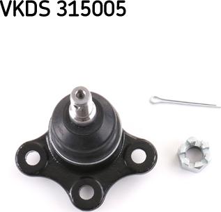 SKF VKDS 315005 - Шаровая опора, несущий / направляющий шарнир autospares.lv