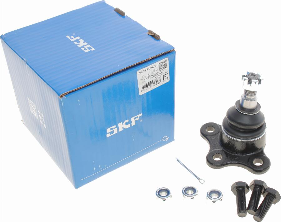 SKF VKDS 315005 - Шаровая опора, несущий / направляющий шарнир autospares.lv