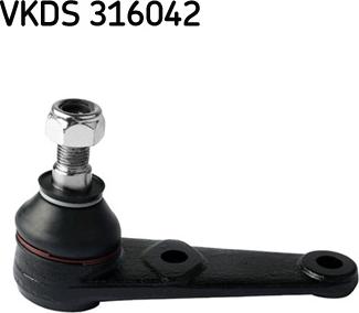 SKF VKDS 316042 - Шаровая опора, несущий / направляющий шарнир autospares.lv