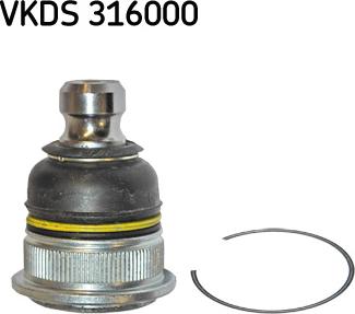 SKF VKDS 316000 - Шаровая опора, несущий / направляющий шарнир autospares.lv