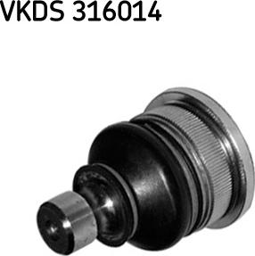 SKF VKDS 316014 - Шаровая опора, несущий / направляющий шарнир autospares.lv