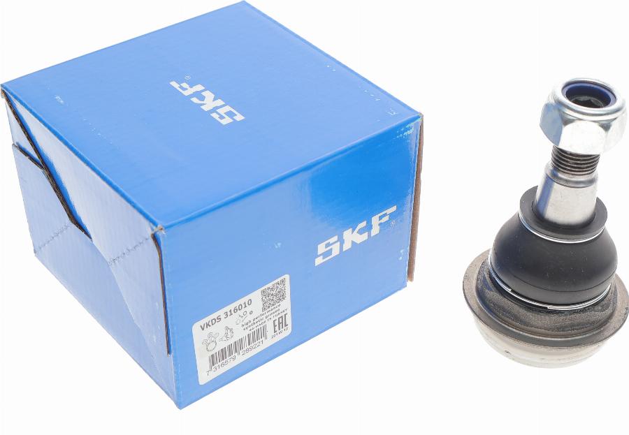 SKF VKDS 316010 - Шаровая опора, несущий / направляющий шарнир autospares.lv