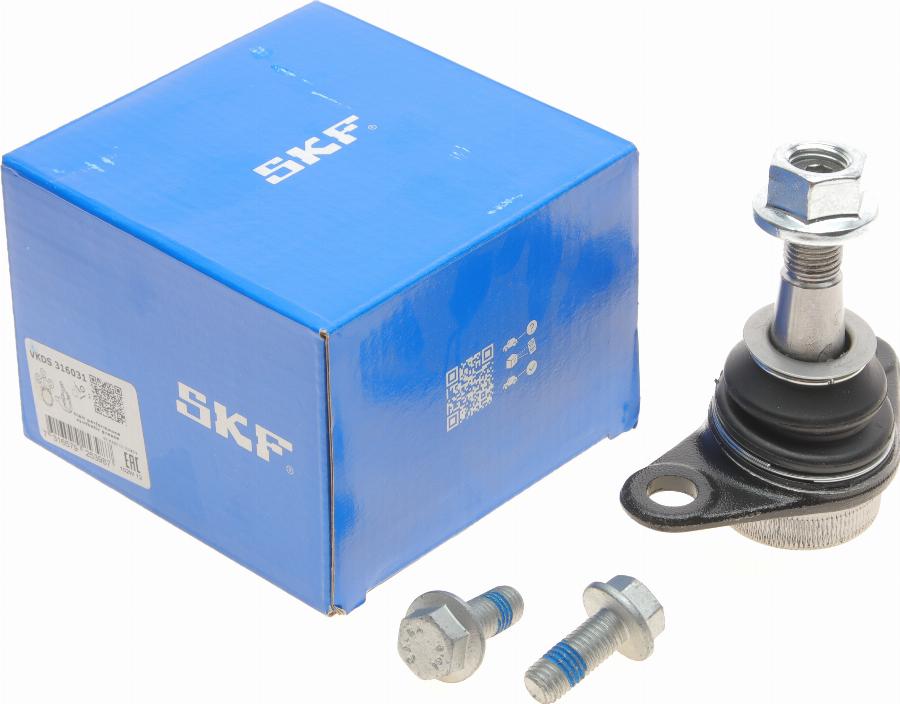 SKF VKDS 316031 - Шаровая опора, несущий / направляющий шарнир autospares.lv