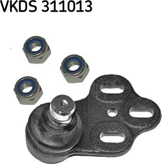 SKF VKDS 311013 - Шаровая опора, несущий / направляющий шарнир autospares.lv