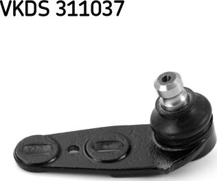 SKF VKDS 311037 - Шаровая опора, несущий / направляющий шарнир autospares.lv