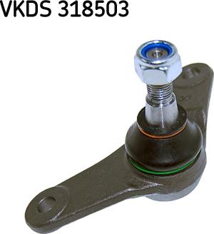 SKF VKDS 318503 - Шаровая опора, несущий / направляющий шарнир autospares.lv