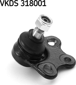 SKF VKDS 318001 - Шаровая опора, несущий / направляющий шарнир autospares.lv