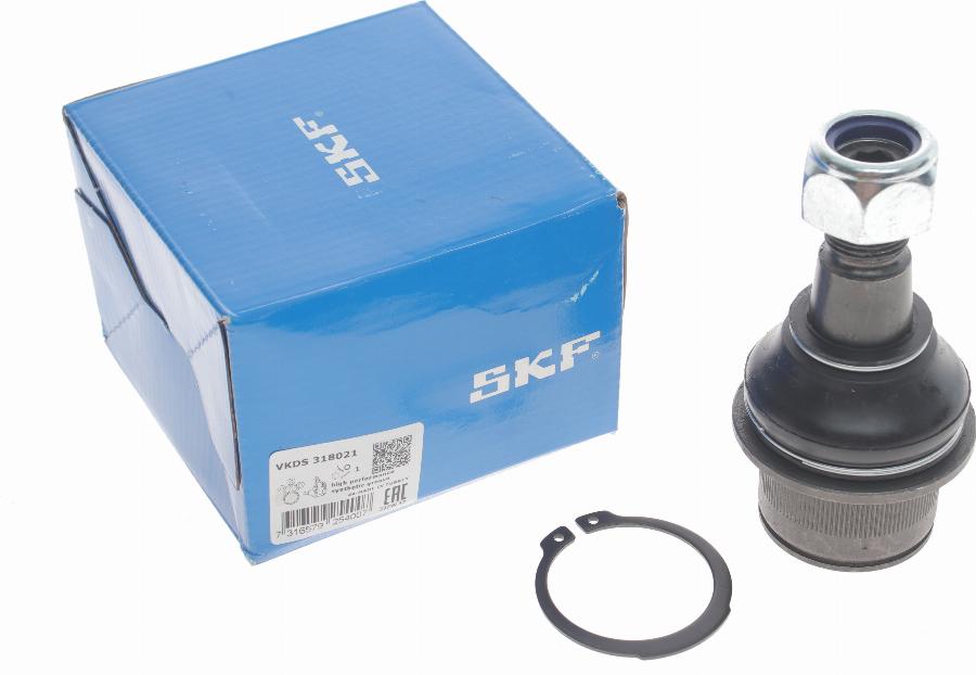 SKF VKDS 318021 - Шаровая опора, несущий / направляющий шарнир autospares.lv