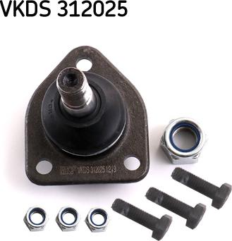 SKF VKDS 312025 - Шаровая опора, несущий / направляющий шарнир autospares.lv