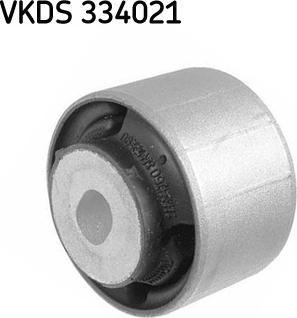 SKF VKDS 334021 - Сайлентблок, рычаг подвески колеса autospares.lv