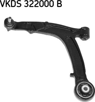 SKF VKDS 322000 B - Рычаг подвески колеса autospares.lv