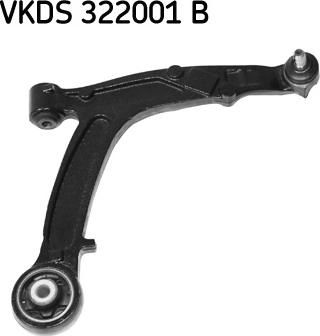 SKF VKDS 322001 B - Рычаг подвески колеса autospares.lv