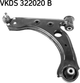 SKF VKDS 322020 B - Рычаг подвески колеса autospares.lv