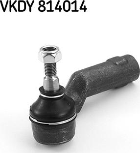 SKF VKDY 814014 - Наконечник рулевой тяги, шарнир autospares.lv