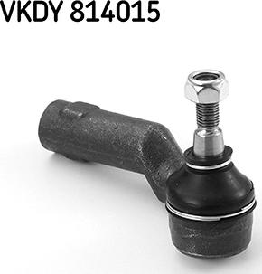 SKF VKDY 814015 - Наконечник рулевой тяги, шарнир autospares.lv