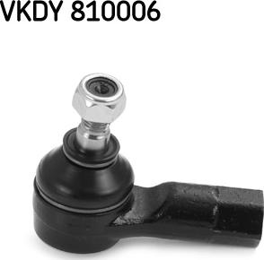 SKF VKDY 810006 - Наконечник рулевой тяги, шарнир autospares.lv
