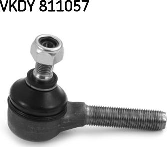 SKF VKDY 811057 - Наконечник рулевой тяги, шарнир autospares.lv