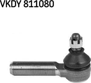 SKF VKDY 811080 - Наконечник рулевой тяги, шарнир autospares.lv