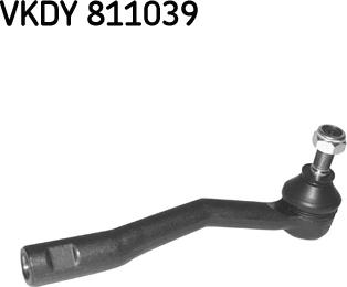 SKF VKDY 811039 - Наконечник рулевой тяги, шарнир autospares.lv