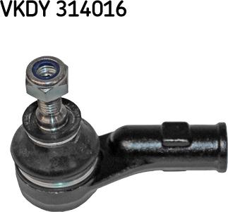 SKF VKDY 314016 - Наконечник рулевой тяги, шарнир autospares.lv