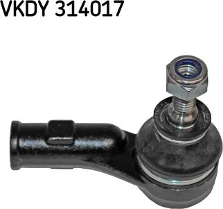 SKF VKDY 314017 - Наконечник рулевой тяги, шарнир autospares.lv