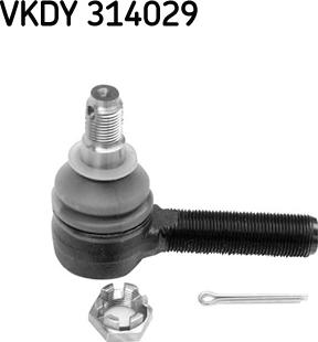 SKF VKDY 314029 - Наконечник рулевой тяги, шарнир autospares.lv