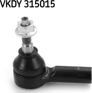 SKF VKDY 315015 - Наконечник рулевой тяги, шарнир autospares.lv