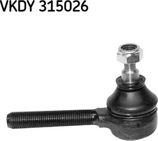 SKF VKDY 315026 - Наконечник рулевой тяги, шарнир autospares.lv