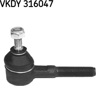 SKF VKDY 316047 - Наконечник рулевой тяги, шарнир autospares.lv