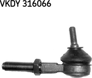 SKF VKDY 316066 - Наконечник рулевой тяги, шарнир autospares.lv