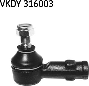 SKF VKDY 316003 - Наконечник рулевой тяги, шарнир autospares.lv