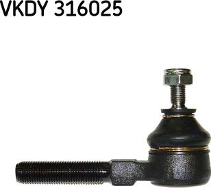 SKF VKDY 316025 - Наконечник рулевой тяги, шарнир autospares.lv