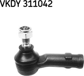SKF VKDY 311042 - Наконечник рулевой тяги, шарнир autospares.lv