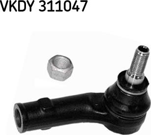 SKF VKDY 311047 - Пылезащитный комплект, амортизатор autospares.lv