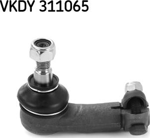 SKF VKDY 311065 - Наконечник рулевой тяги, шарнир autospares.lv