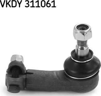 SKF VKDY 311061 - Наконечник рулевой тяги, шарнир autospares.lv