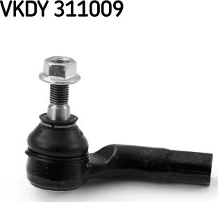 SKF VKDY 311009 - Наконечник рулевой тяги, шарнир autospares.lv