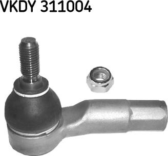 SKF VKDY 311004 - Наконечник рулевой тяги, шарнир autospares.lv