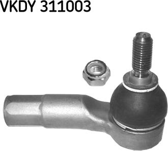 SKF VKDY 311003 - Наконечник рулевой тяги, шарнир autospares.lv