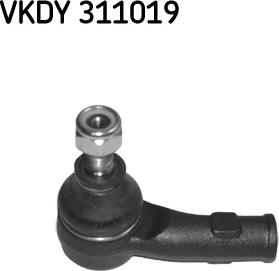 SKF VKDY 311019 - Наконечник рулевой тяги, шарнир autospares.lv