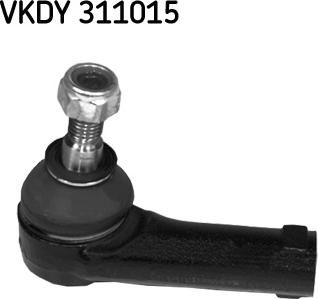 SKF VKDY 311015 - Наконечник рулевой тяги, шарнир autospares.lv