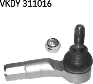 SKF VKDY 311016 - Наконечник рулевой тяги, шарнир autospares.lv