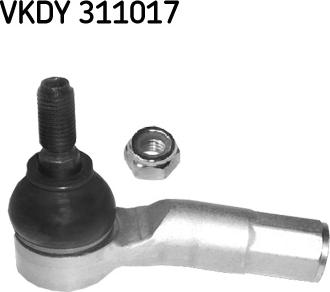 SKF VKDY 311017 - Наконечник рулевой тяги, шарнир autospares.lv