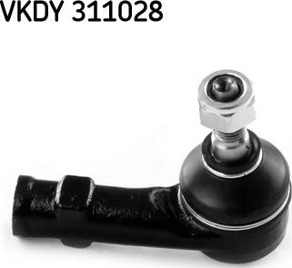 SKF VKDY 311028 - Наконечник рулевой тяги, шарнир autospares.lv