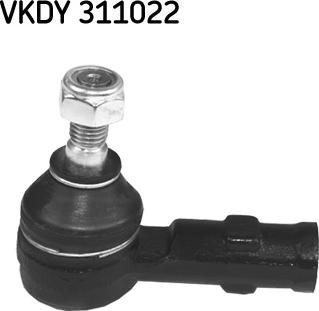 SKF VKDY 311022 - Наконечник рулевой тяги, шарнир autospares.lv